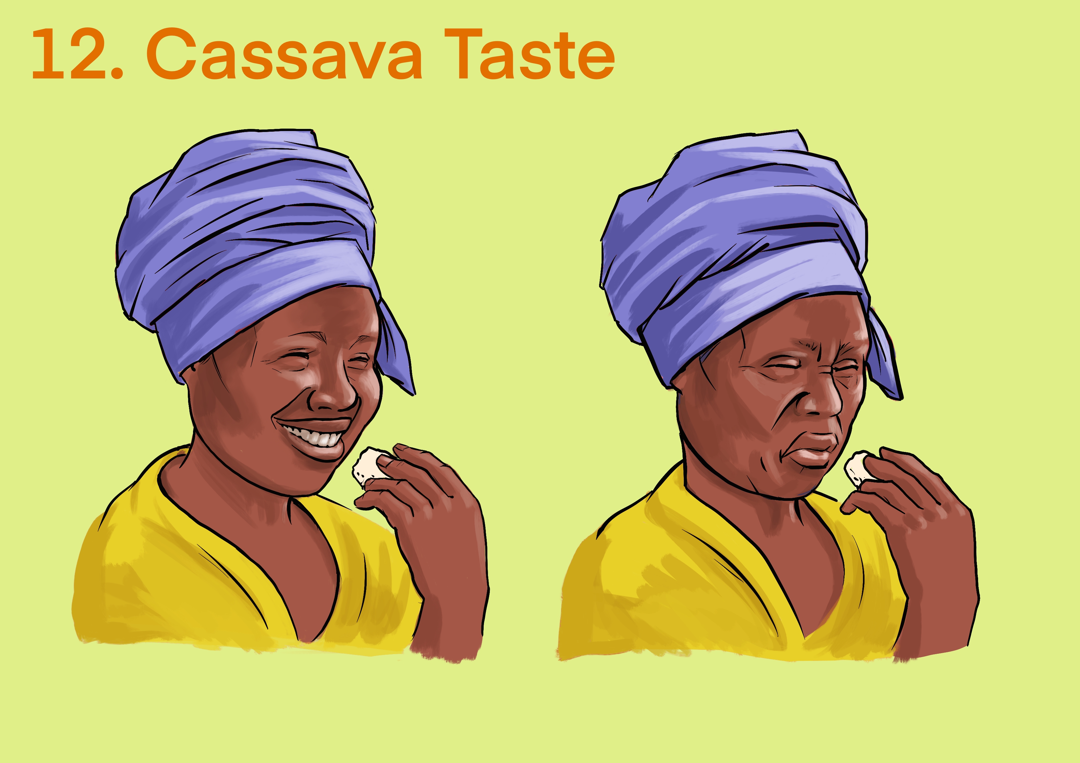 Cassava taste