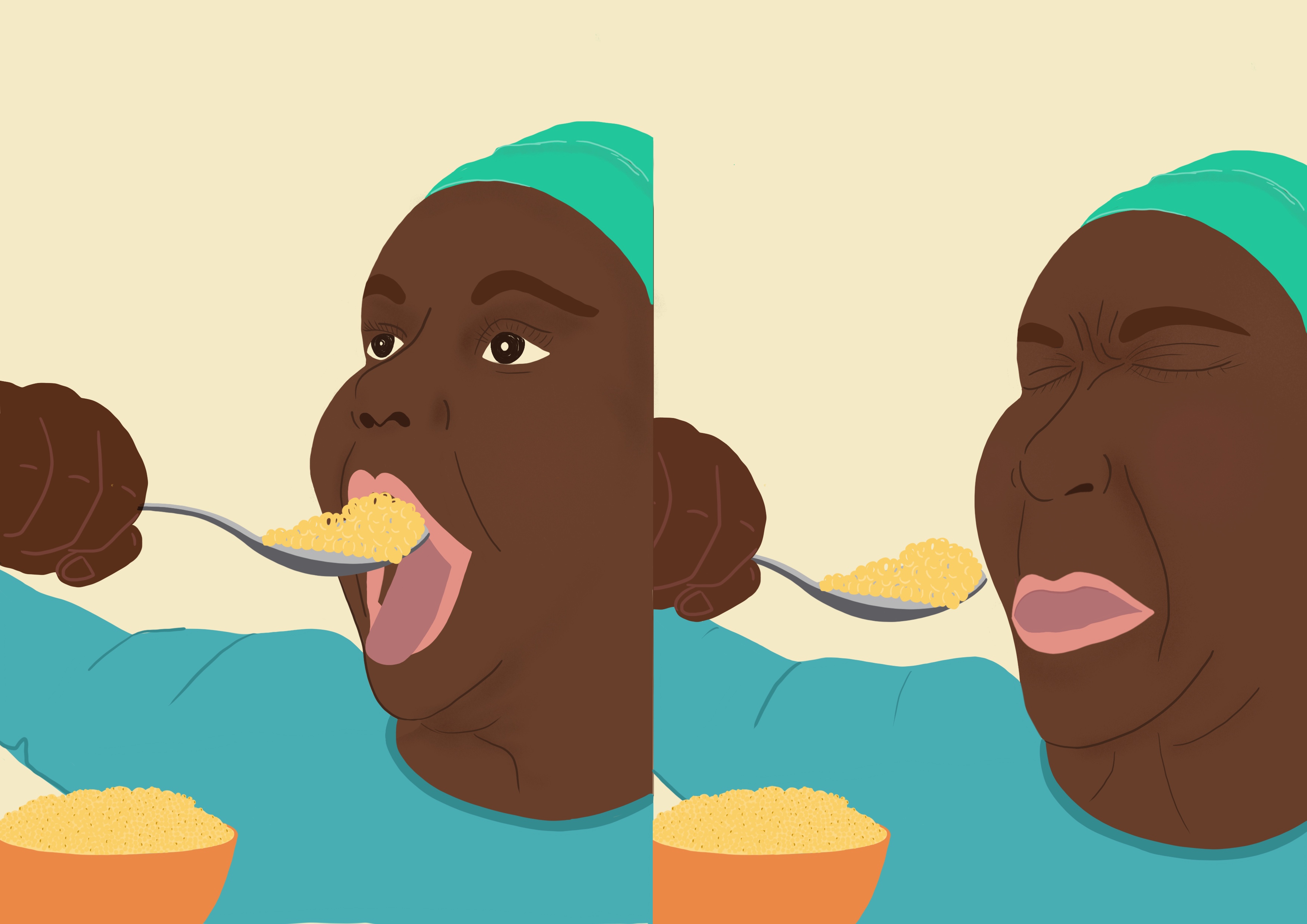 Millet taste