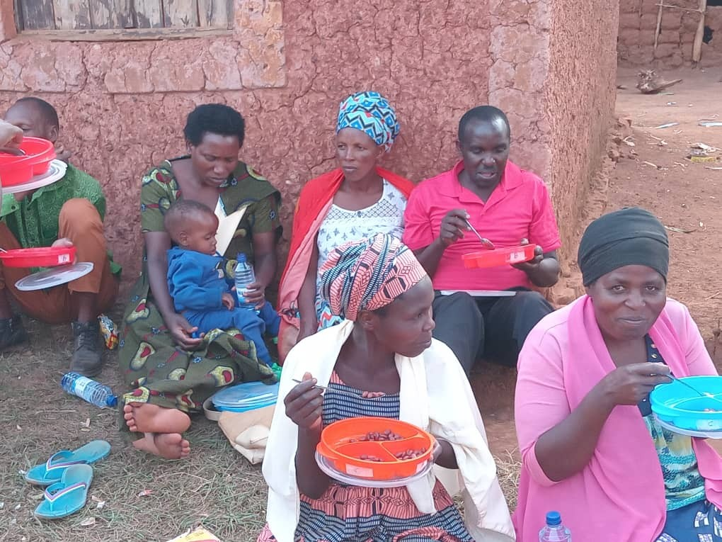 Testing cooked beans